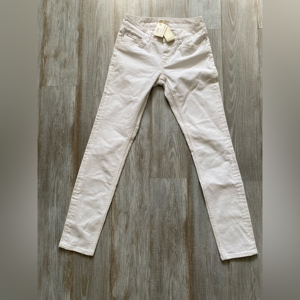 NWT Maje white denim